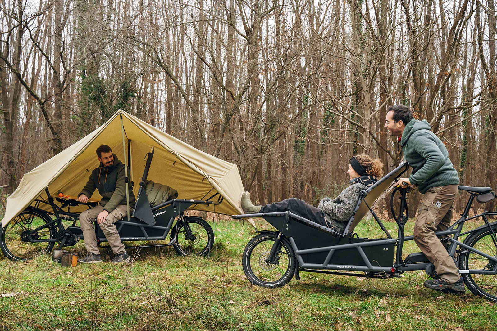 SpaceCamper Bike: Das Wohnmobil auf 2 Rädern