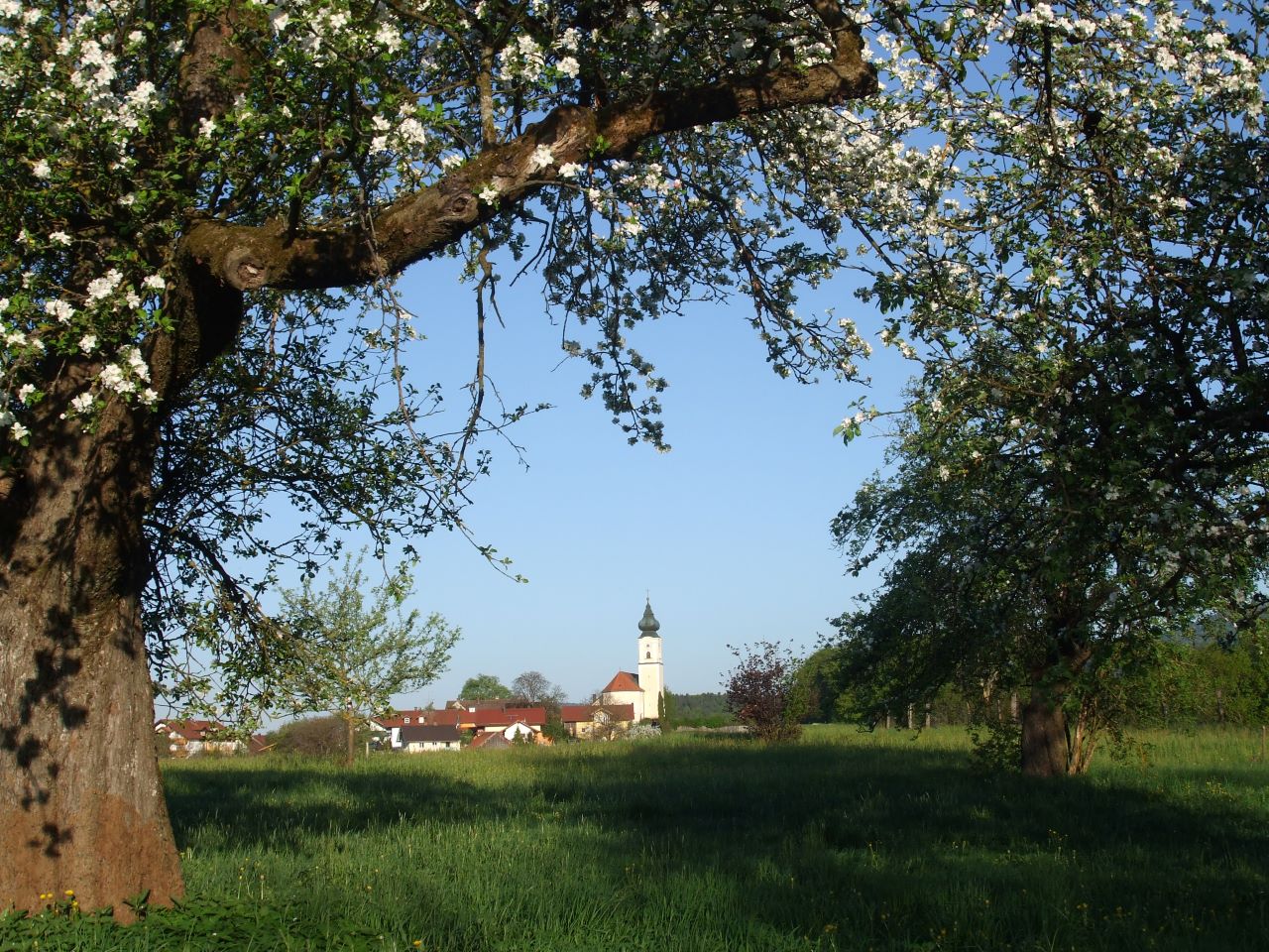 Dorf im Lallinger Winkel
