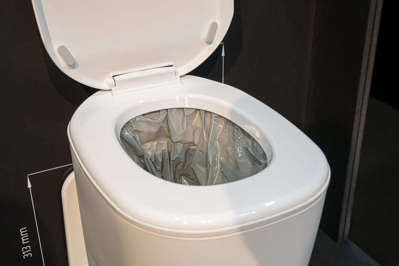 Clesana C1 Campingtoilette Nahaufnahme