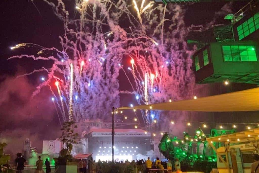 Feuerwerk beim Splash 2022 ©MayaMeissner