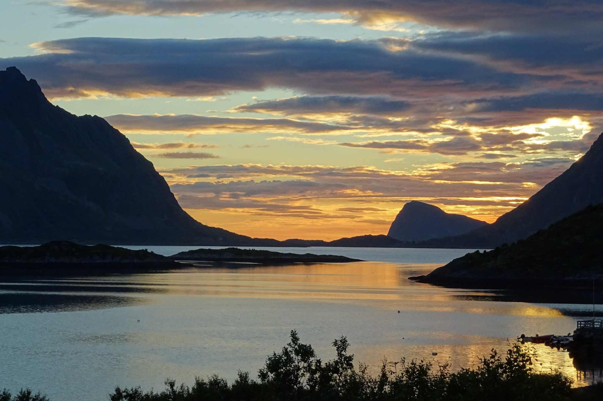 Lofoten Mitternachtssonne
