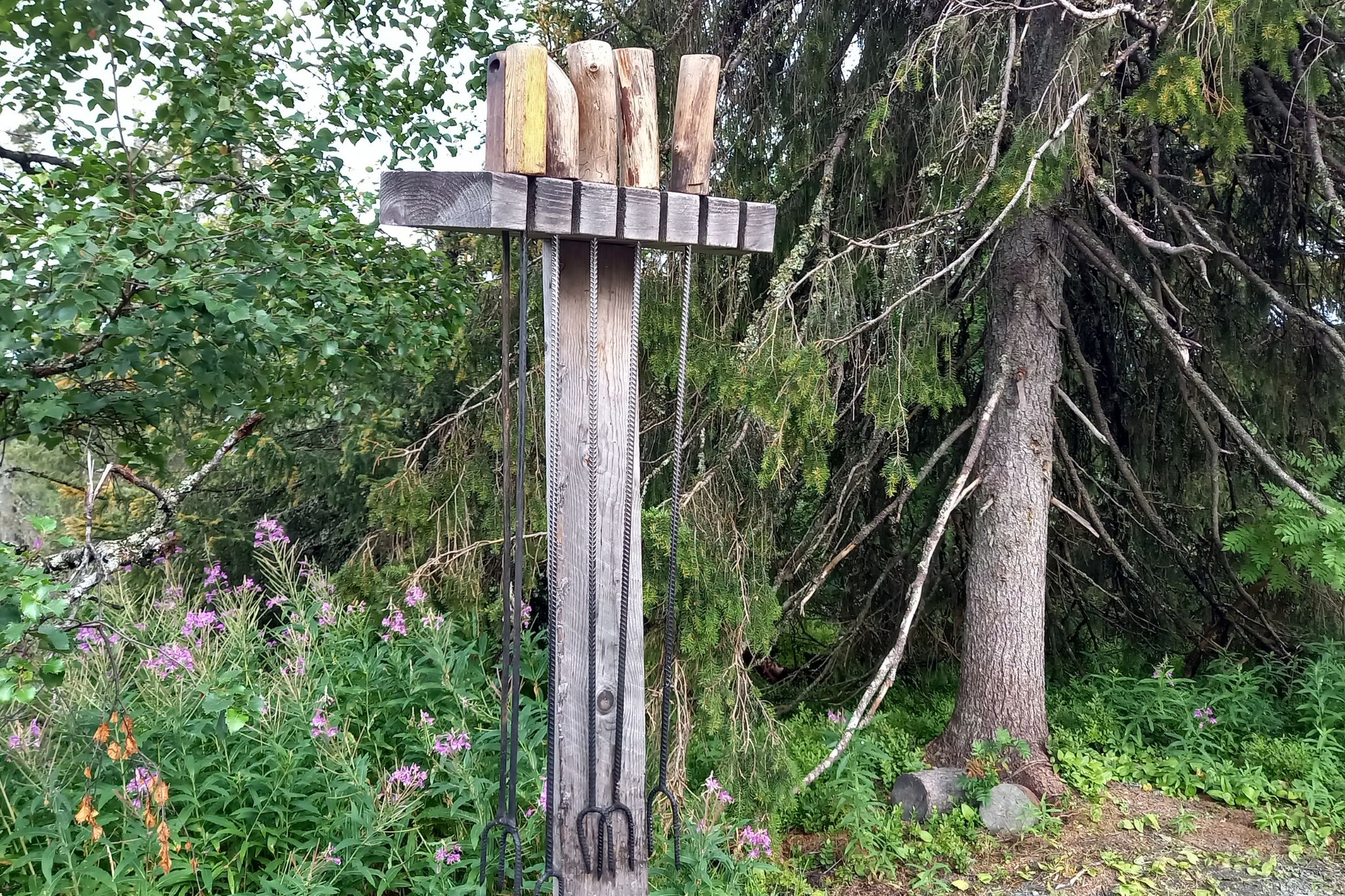 Reisebericht Finnland Grillplatz