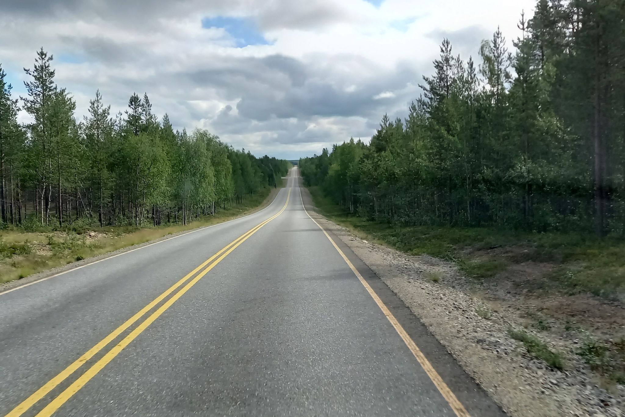 Reisebericht Finnland Strasse