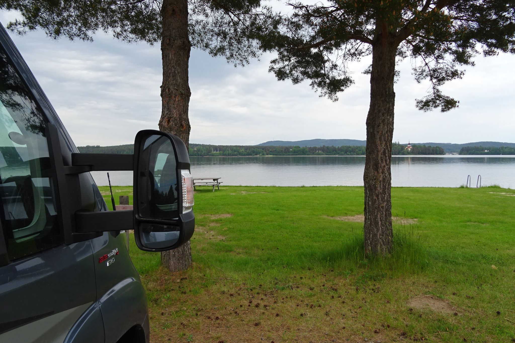 Wohnmobil Stellplatz Aussicht Schweden 