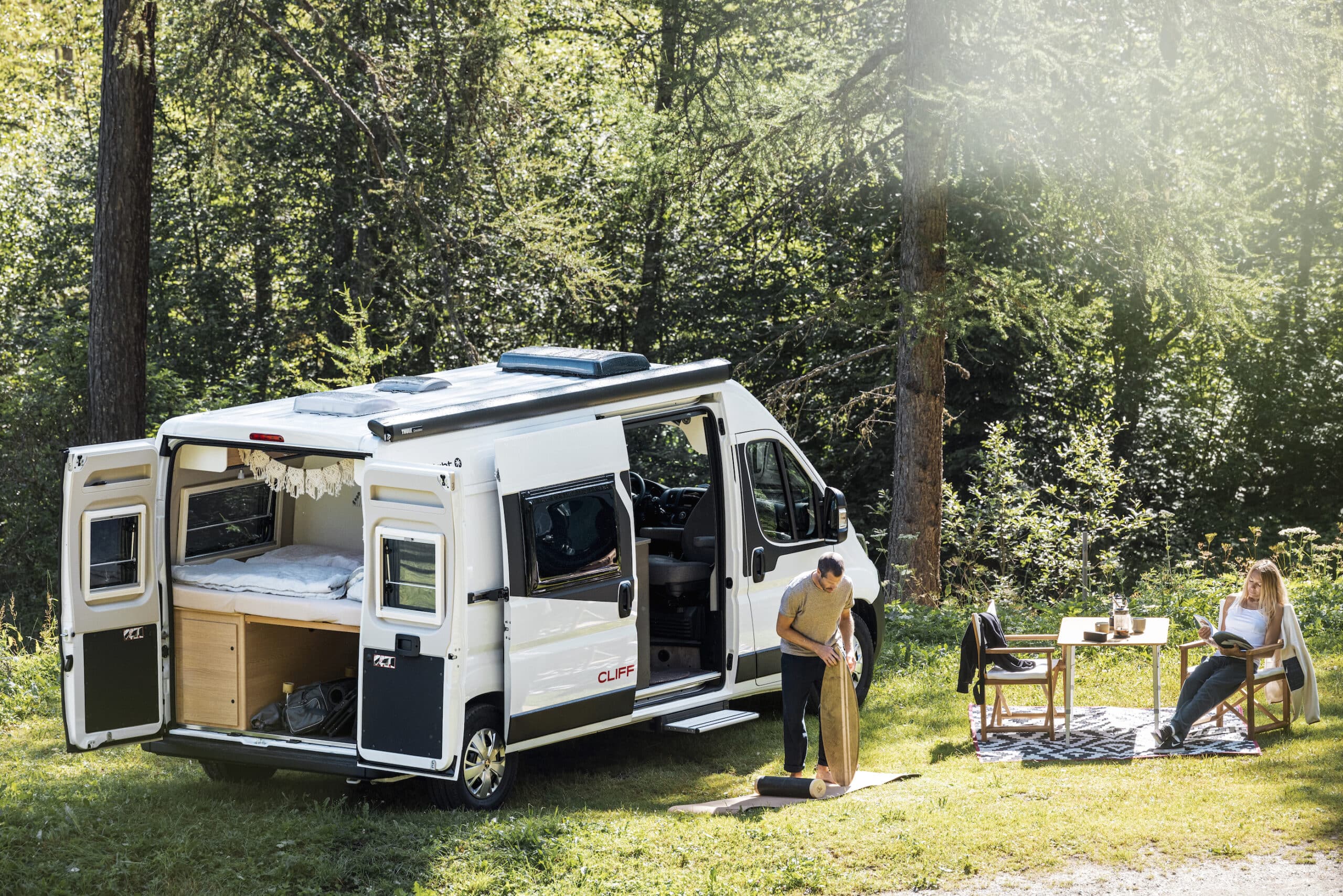 SUNLIGHT CLIFF 600 und 640 (2024): Neue preiswerte Campervans auf Peugeot Boxer-Basis 1 SUNLIGHT CLIFF 600 Peugeot 2023 Camping