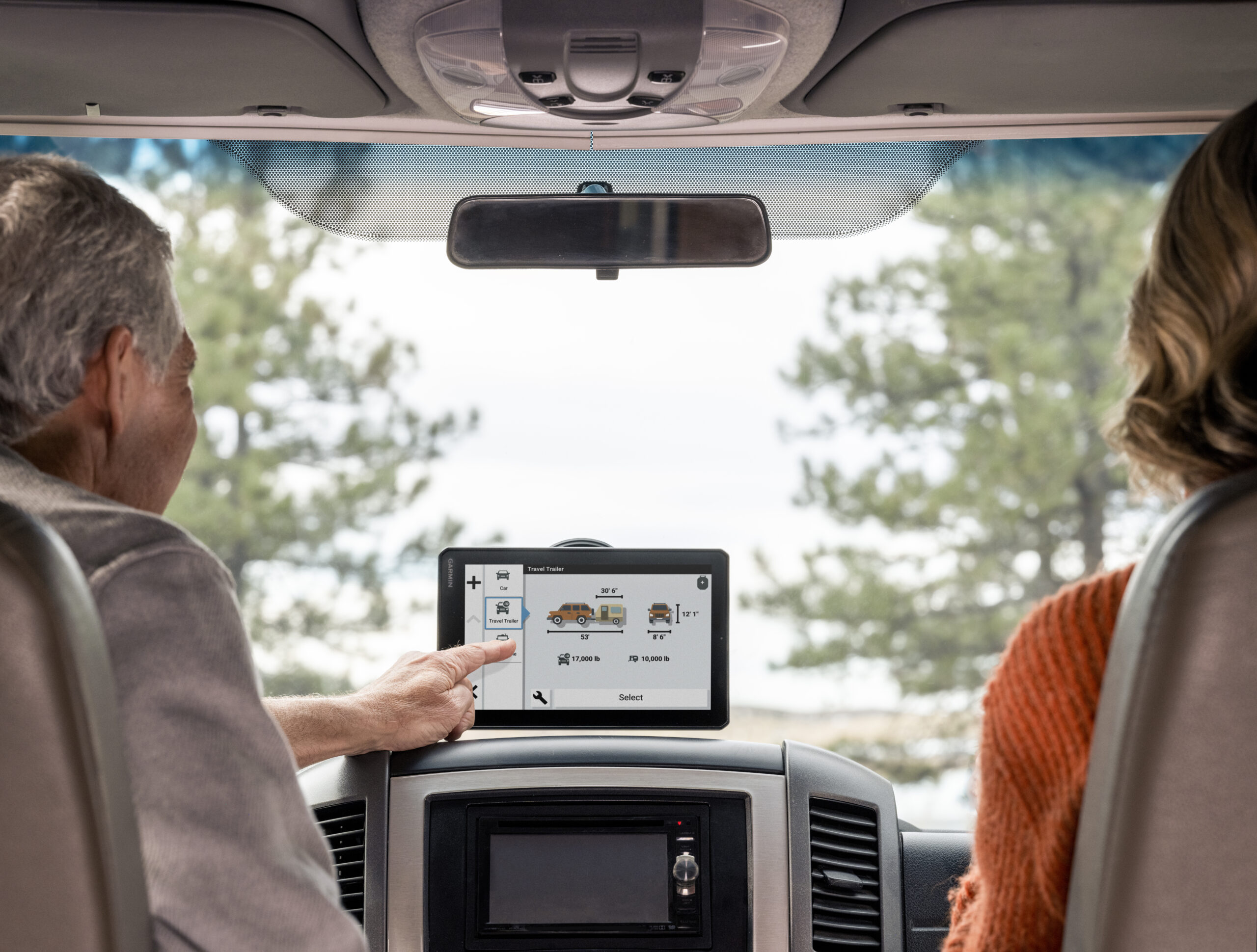 Garmin Camper Fahrzeugeinstellung
