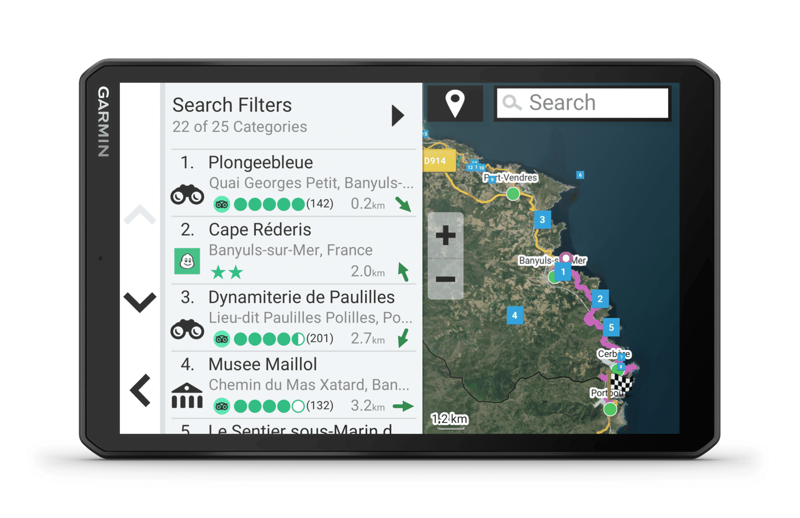 Garmin Camper 895 Tripadvisor