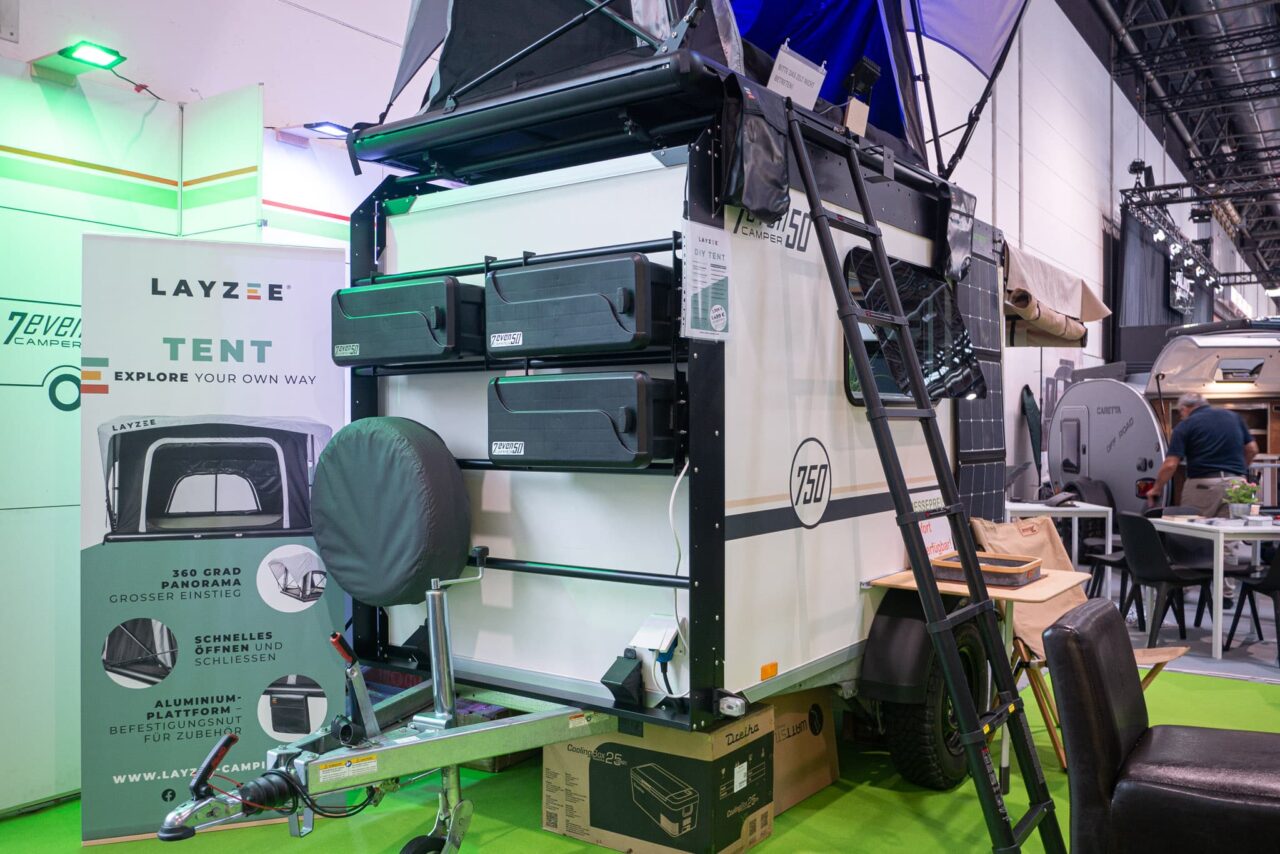 7even50 Camper: individuell konfigurierbare Mini-Wohnwagen - mit 360°-Tour! 2 7even50 Camper One Caravan Salon 2023