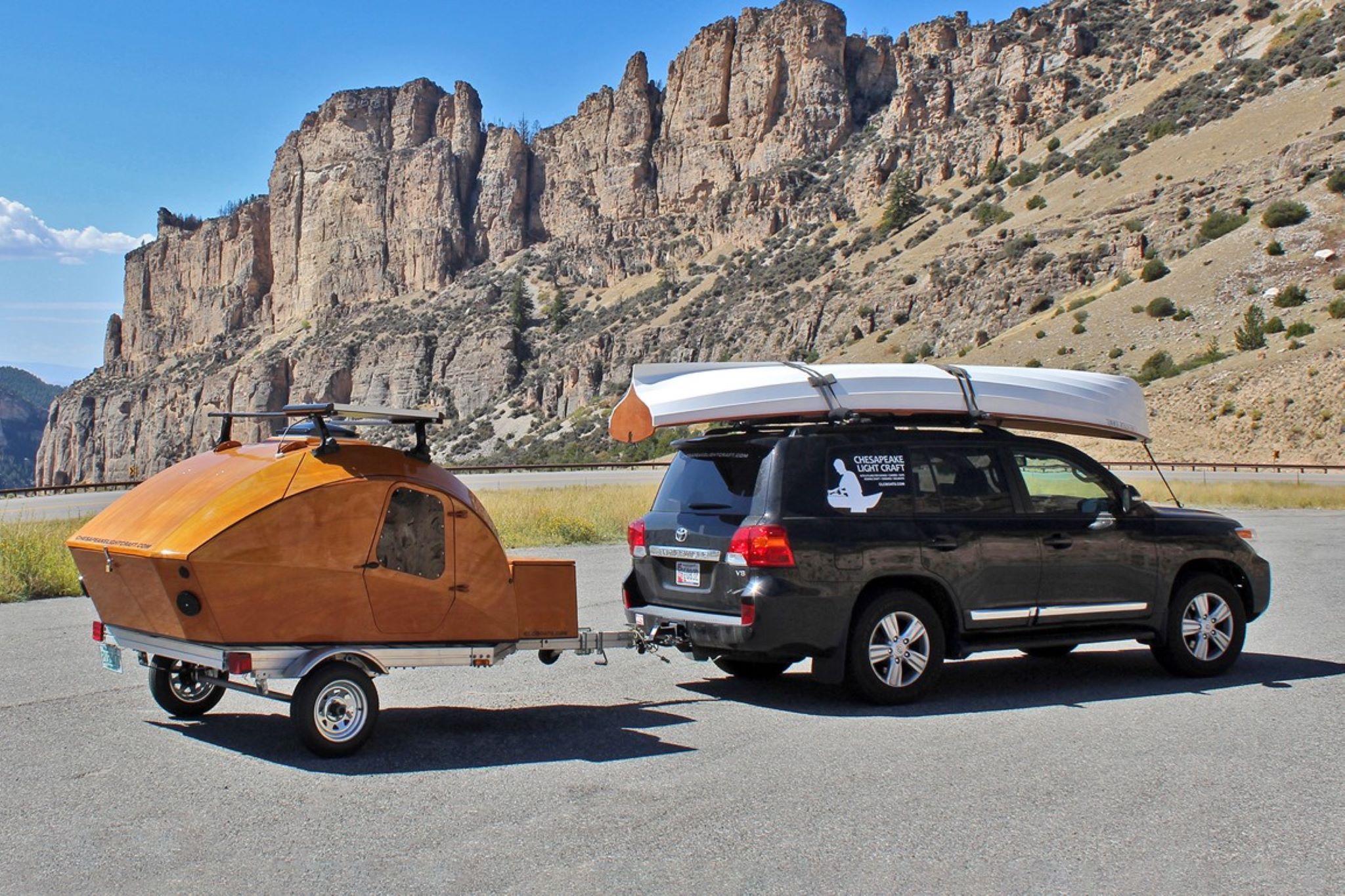 Mini-Wohnwagen zum Selbstbauen: CLC bietet Sets zum Bau eines Teardrop Trailers an