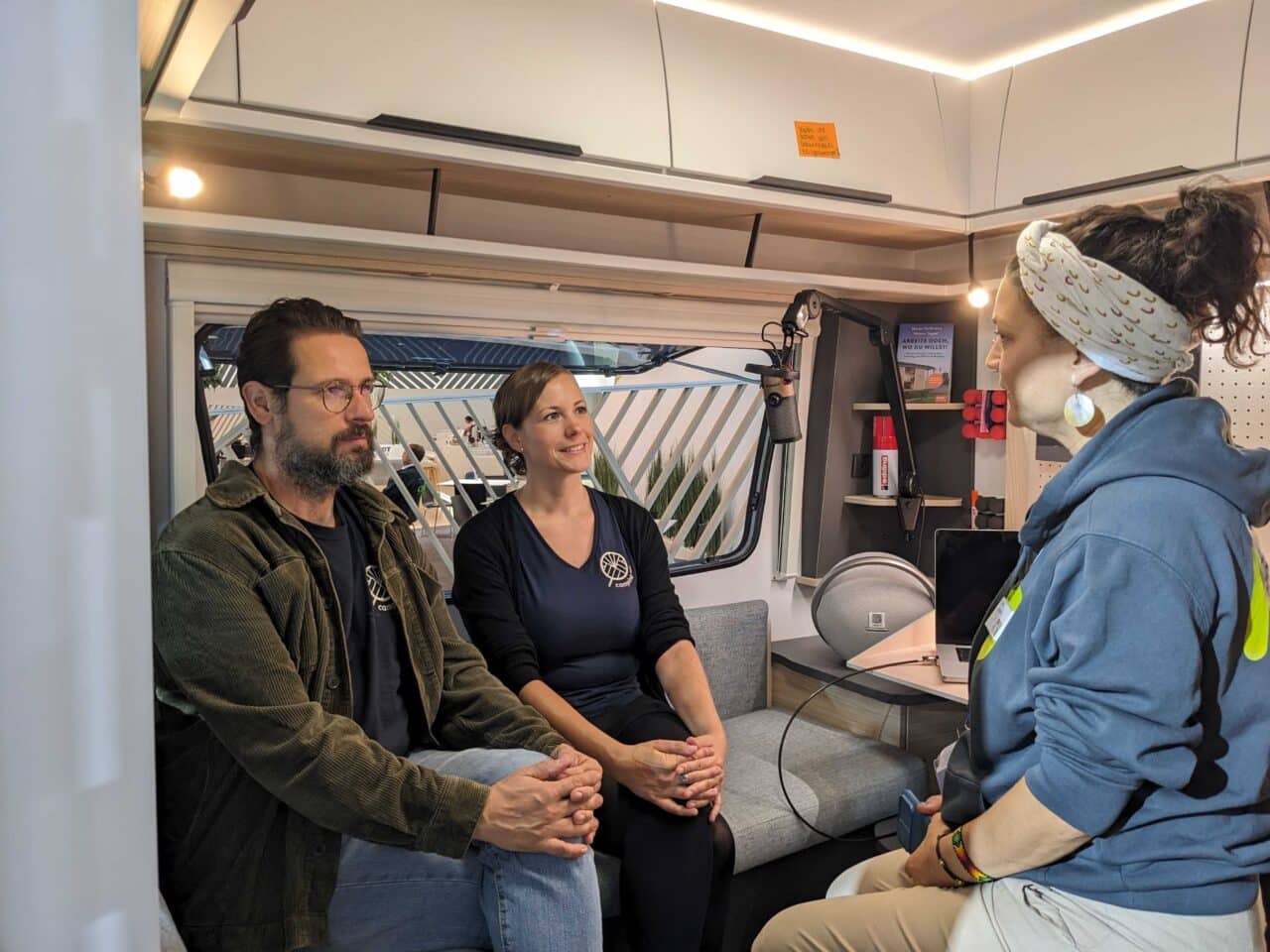 Podcast Interview Camping App