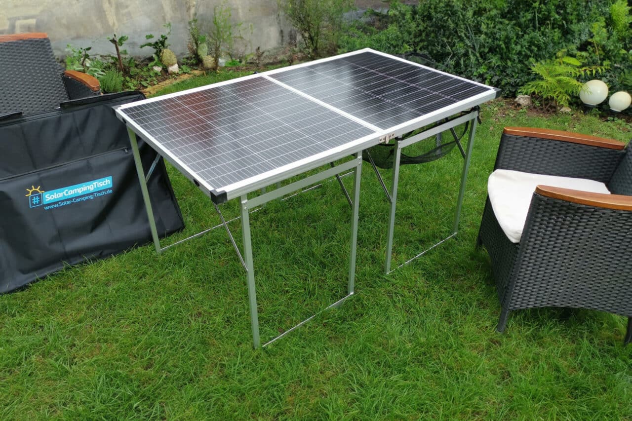 Solar Camping Tisch