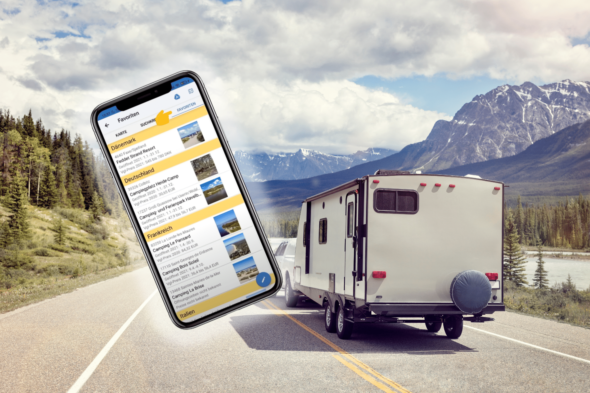 Geheimtipp für Camper: Die ADAC Camping und Stellplatz App enthüllt die besten Plätze Europas!