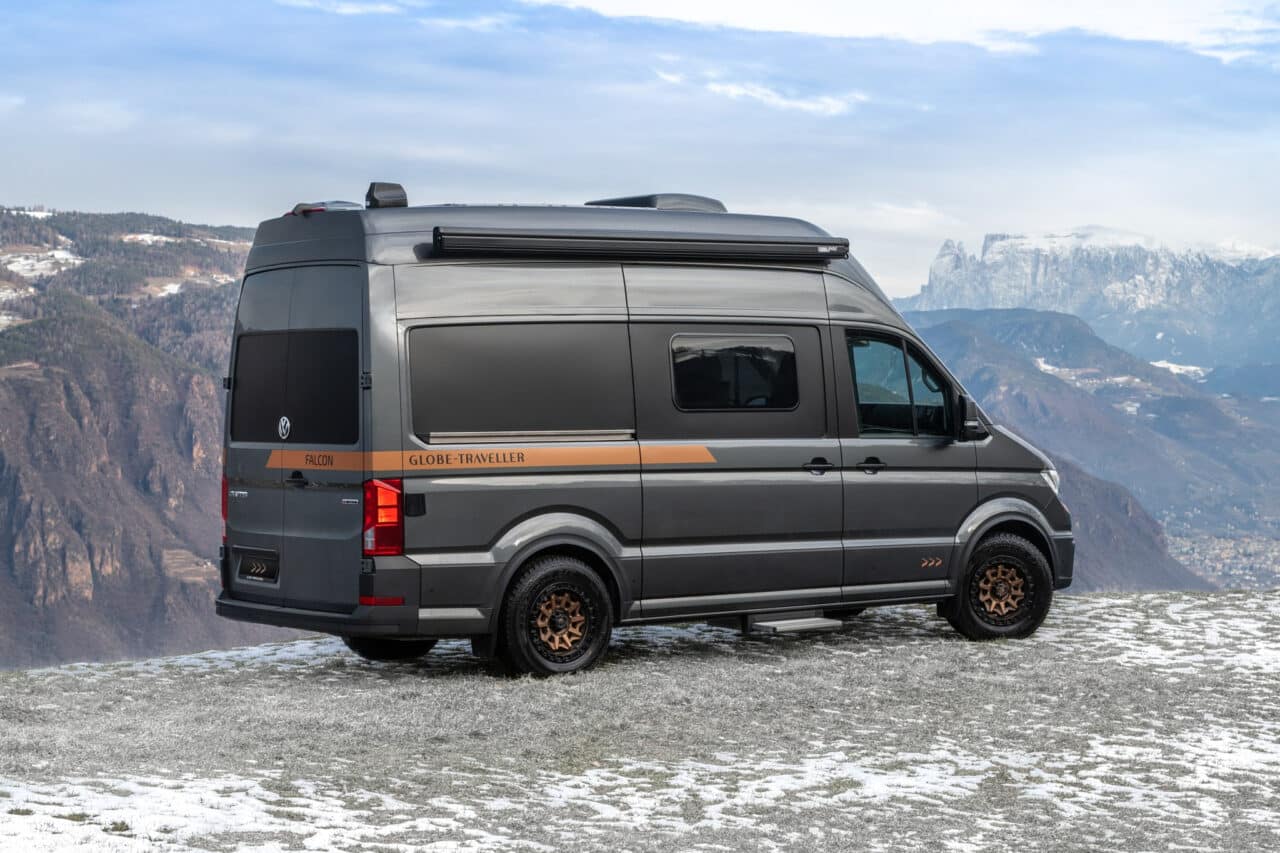 Globe-Traveller Falcon Wintercamping Luxus-Campervan