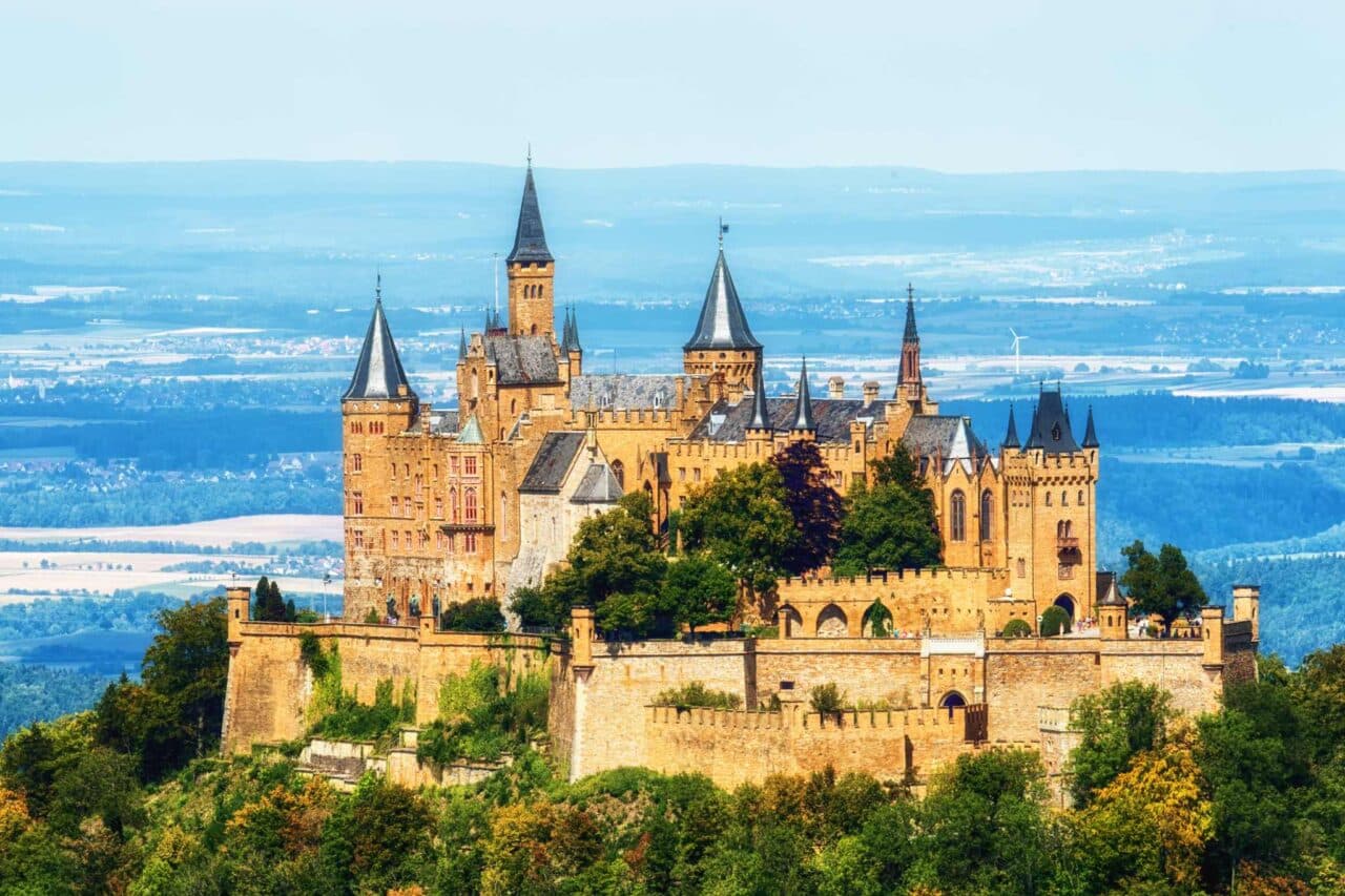 Camping auf der Schwäbischen Alb Schloss Hohenzollern