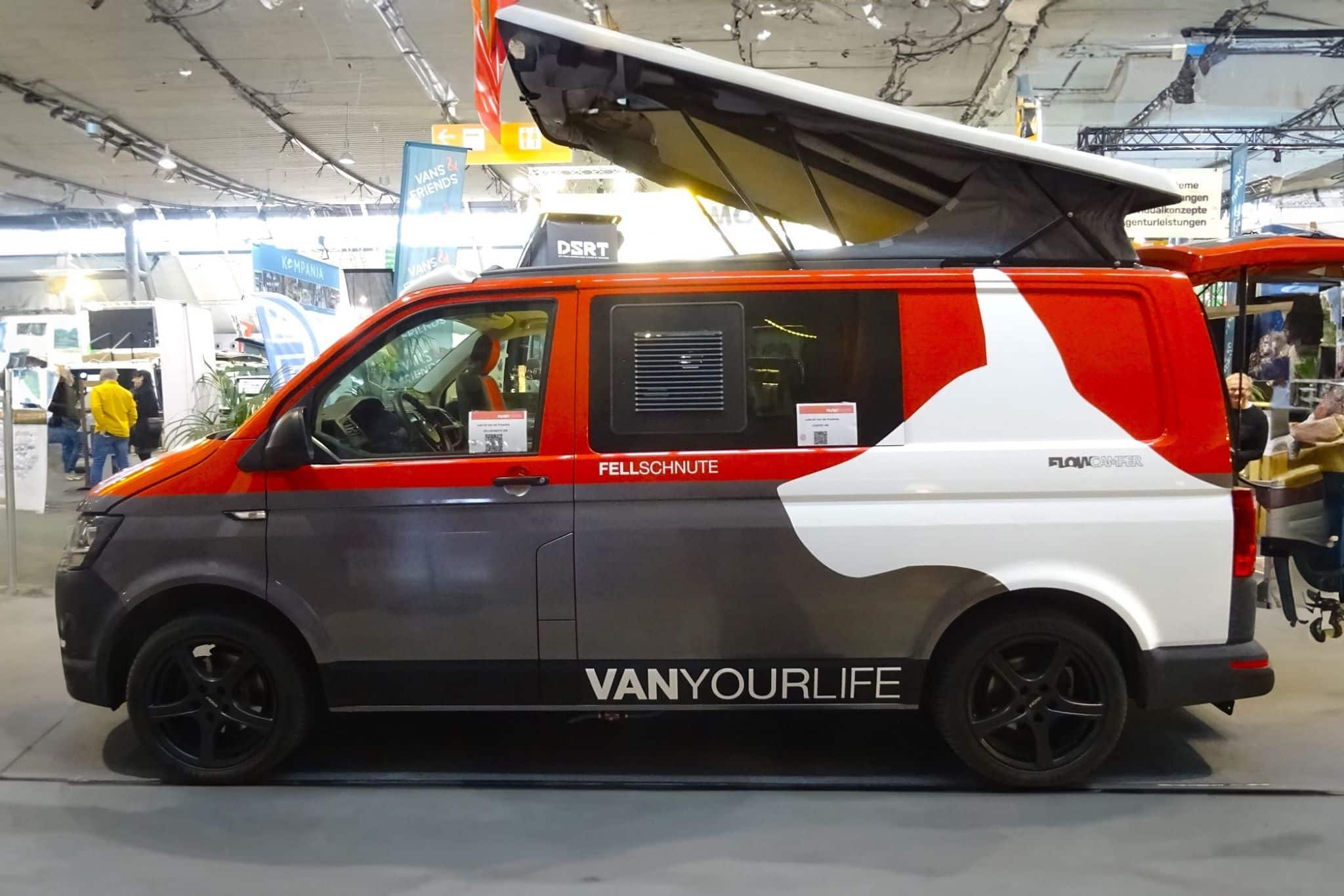 Kastenwagen-Neuheiten 2024: Flowcamper Fellschnute – maßgeschneidert für Camper mit bis zu 4 Hunden!