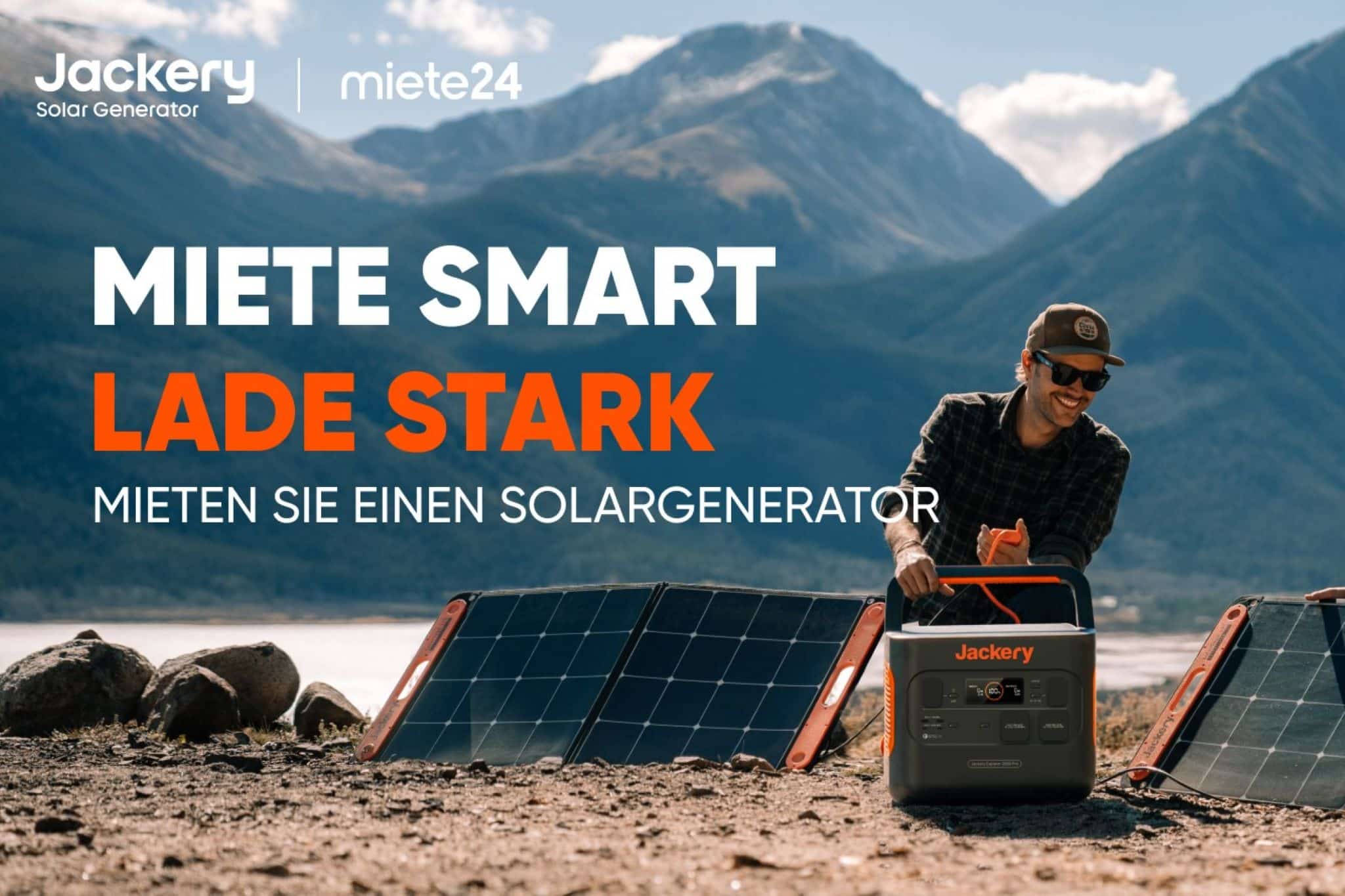 Camping mit Jackery: Jetzt Powerstations und Solarpanels bequem mieten