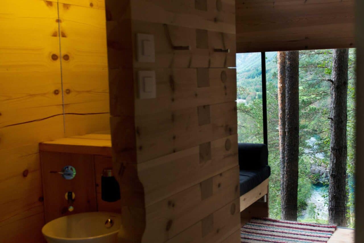 Camping außergewöhnliche Unterkünfte Vogelhaus Norwegen