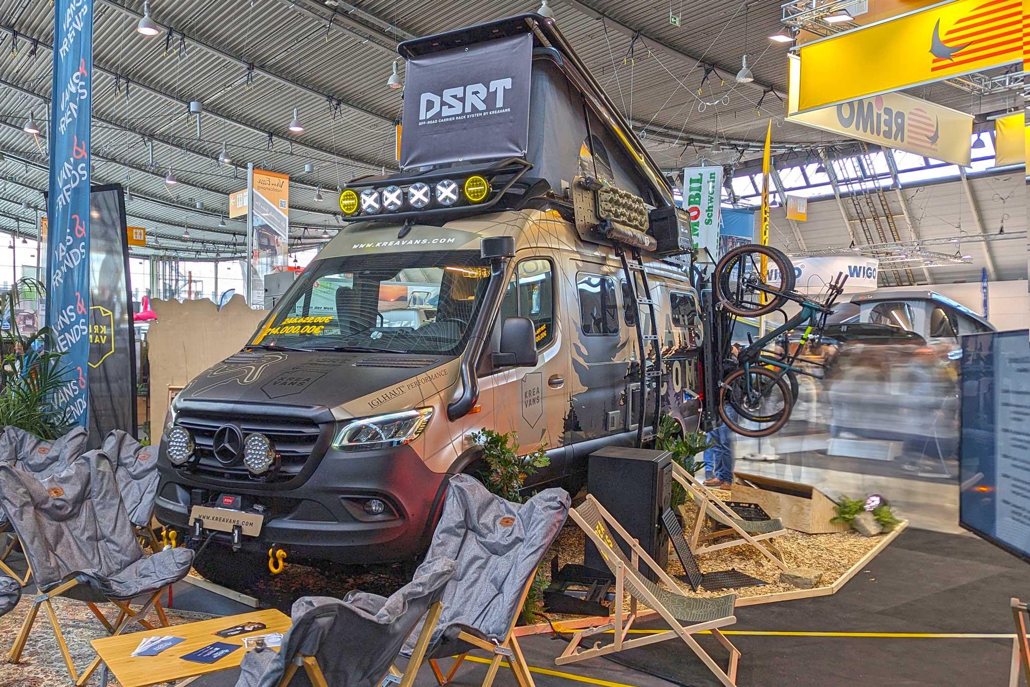 Kastenwagen-Neuheiten 2024: Kreavans Special – luxuriöses Offroad-Reisemobil für Abenteuer abseits befestigter Straßen