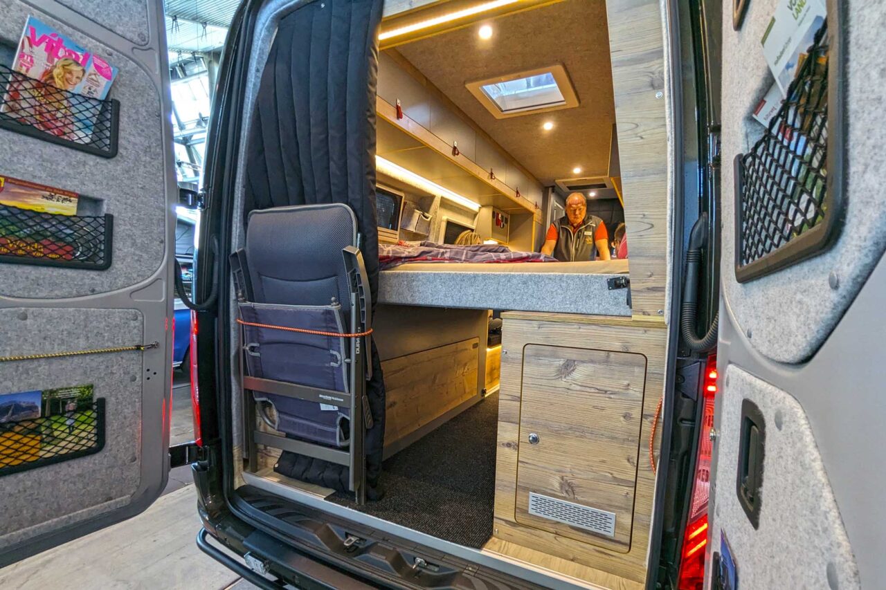 TS Buscamp X-Ped (2024) – Abenteuer und Komfort im Allrad-Offroader auf Mercedes-Benz Sprinter-Basis 2 TS Buscamp X Ped Heck 6757