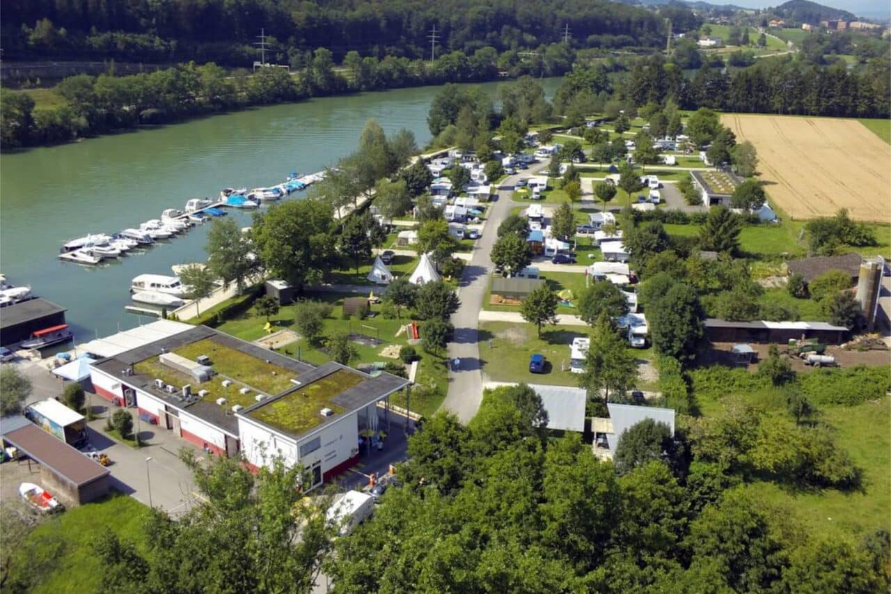 Home Office auf dem Campingplatz - Camping Solothurn