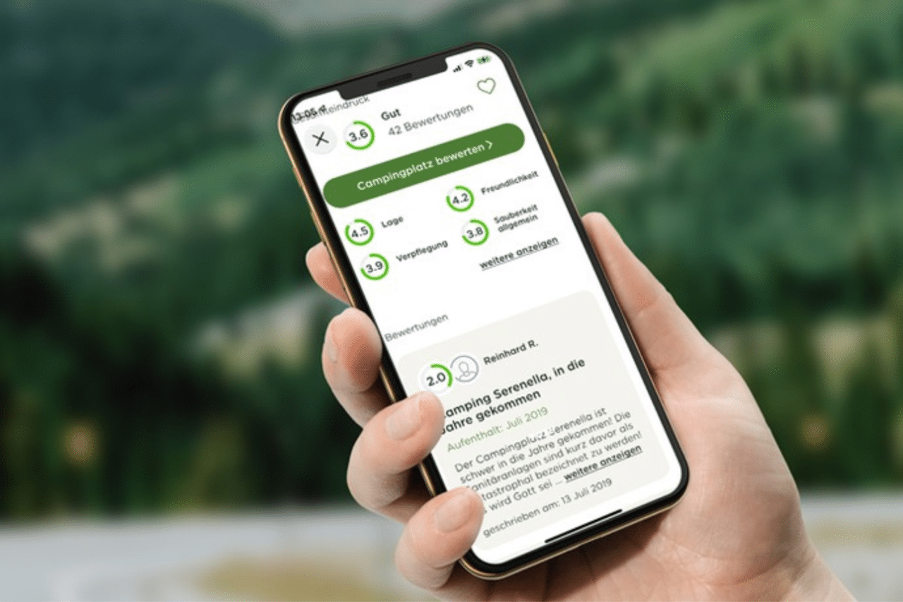 camping info campingplaetze echtzeit