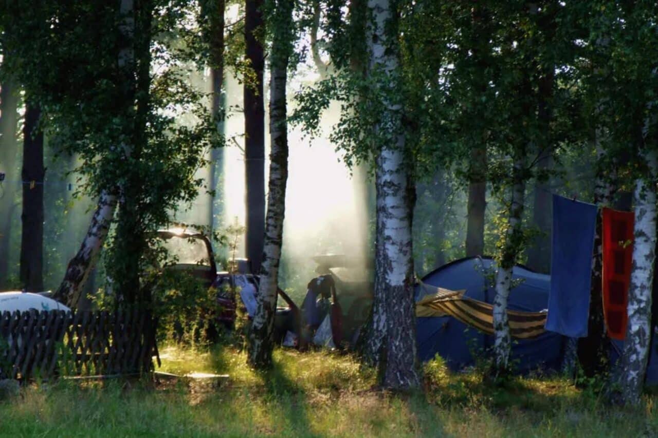 camping mecklenburgische seenplatte Zeltplatz Motte