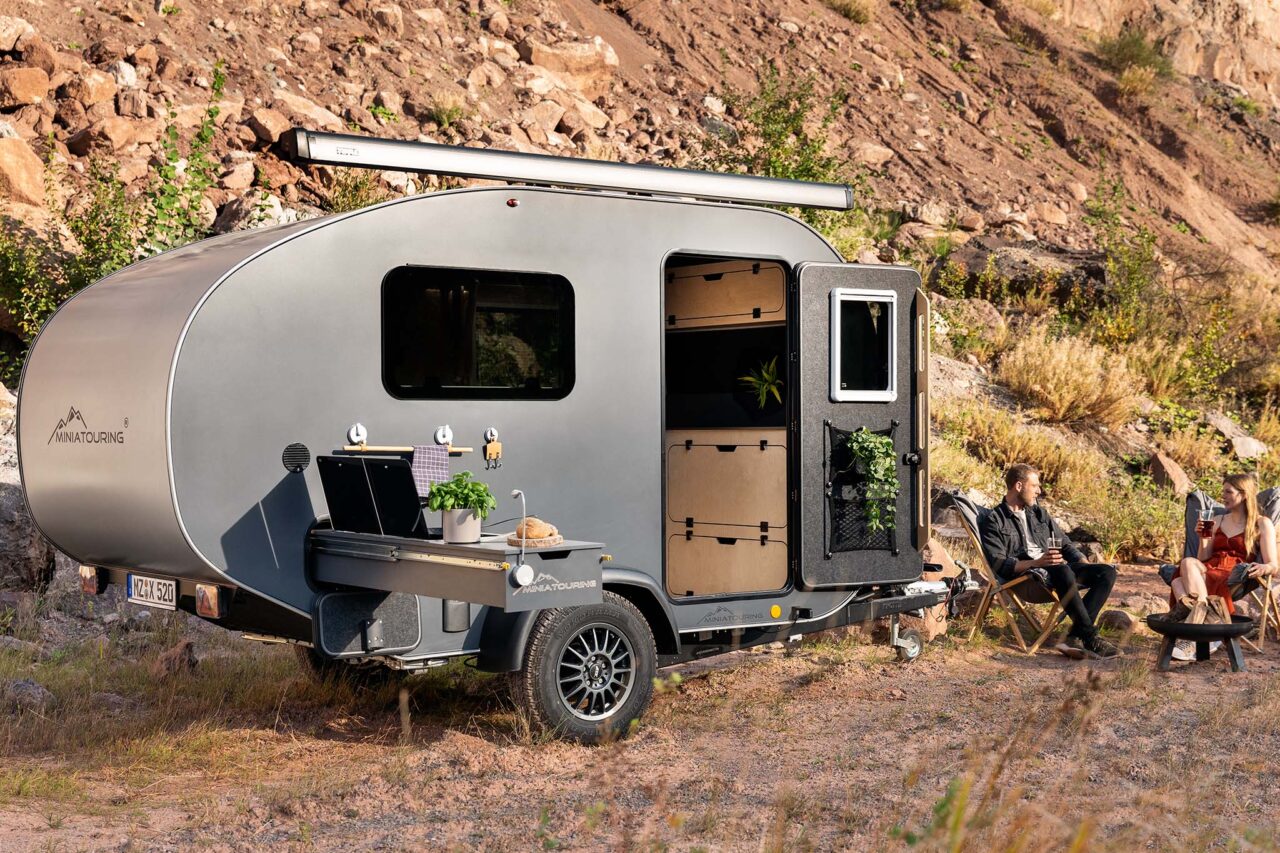 miniatouring kompakt wohnwagen