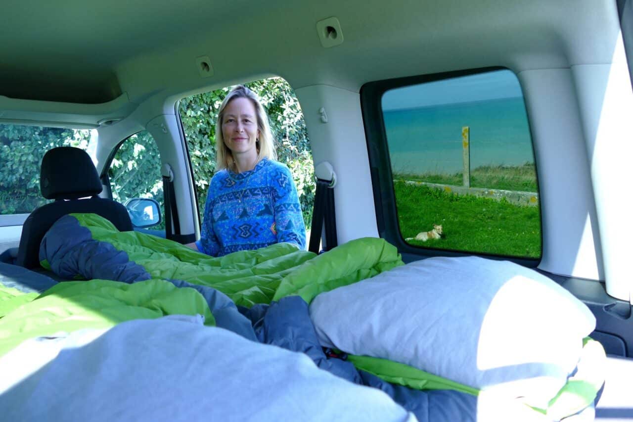 Mini-Camper Erfahrungsbericht Schlafbereich 