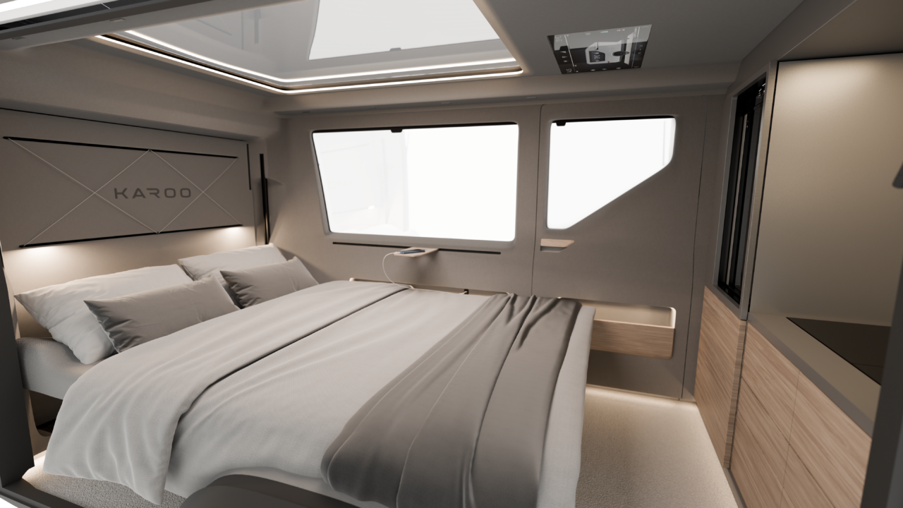 07 karoo interior bed
