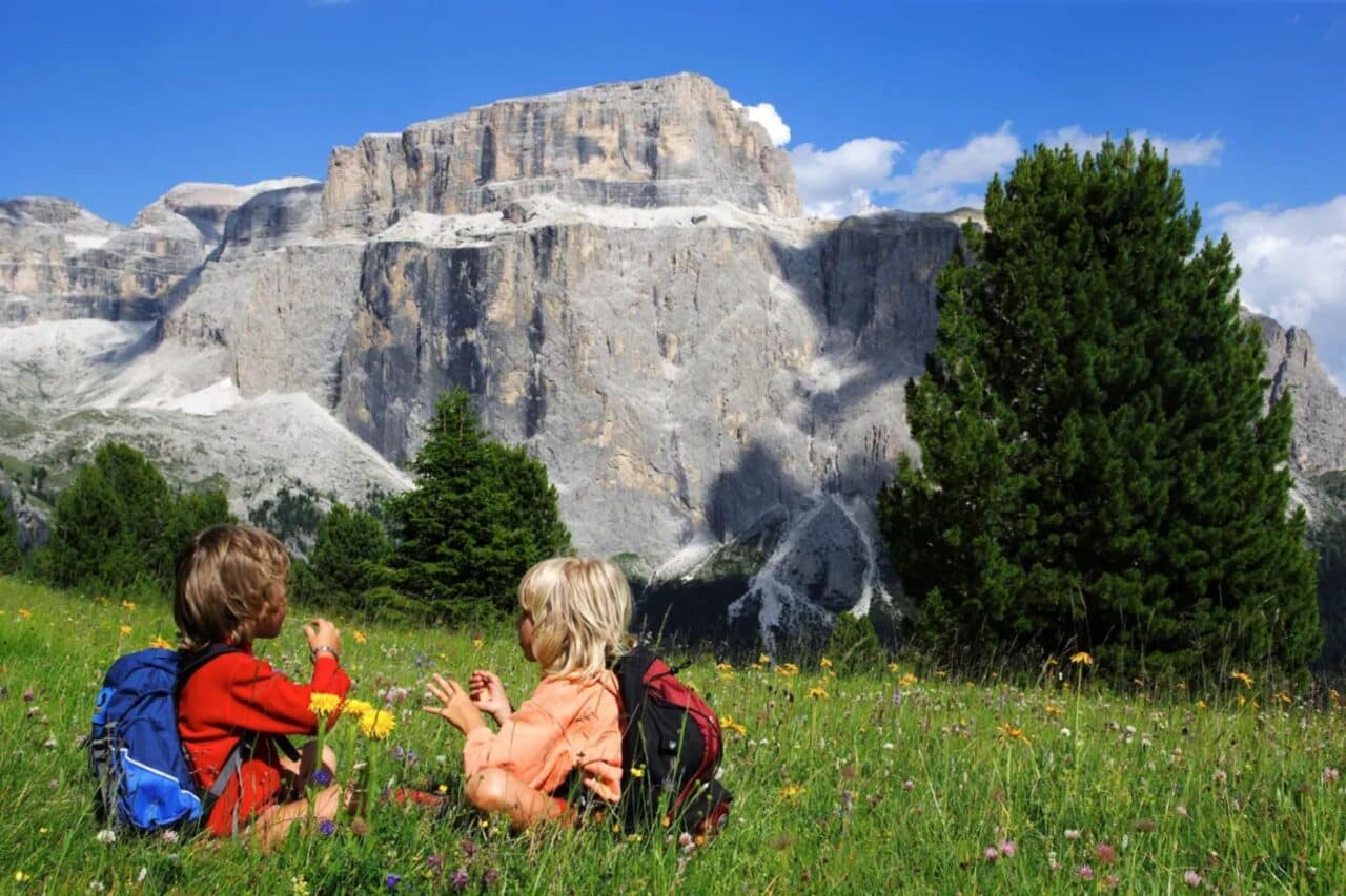 Camping in Südtirol - Tolle Bergkulisse