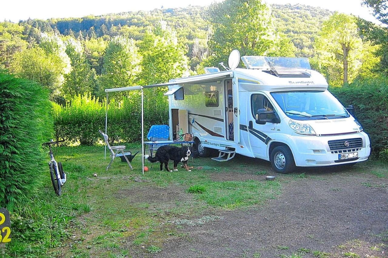 Sachsenburger Pforte: Camping vom Feinsten © Hubert Hunscheidt 