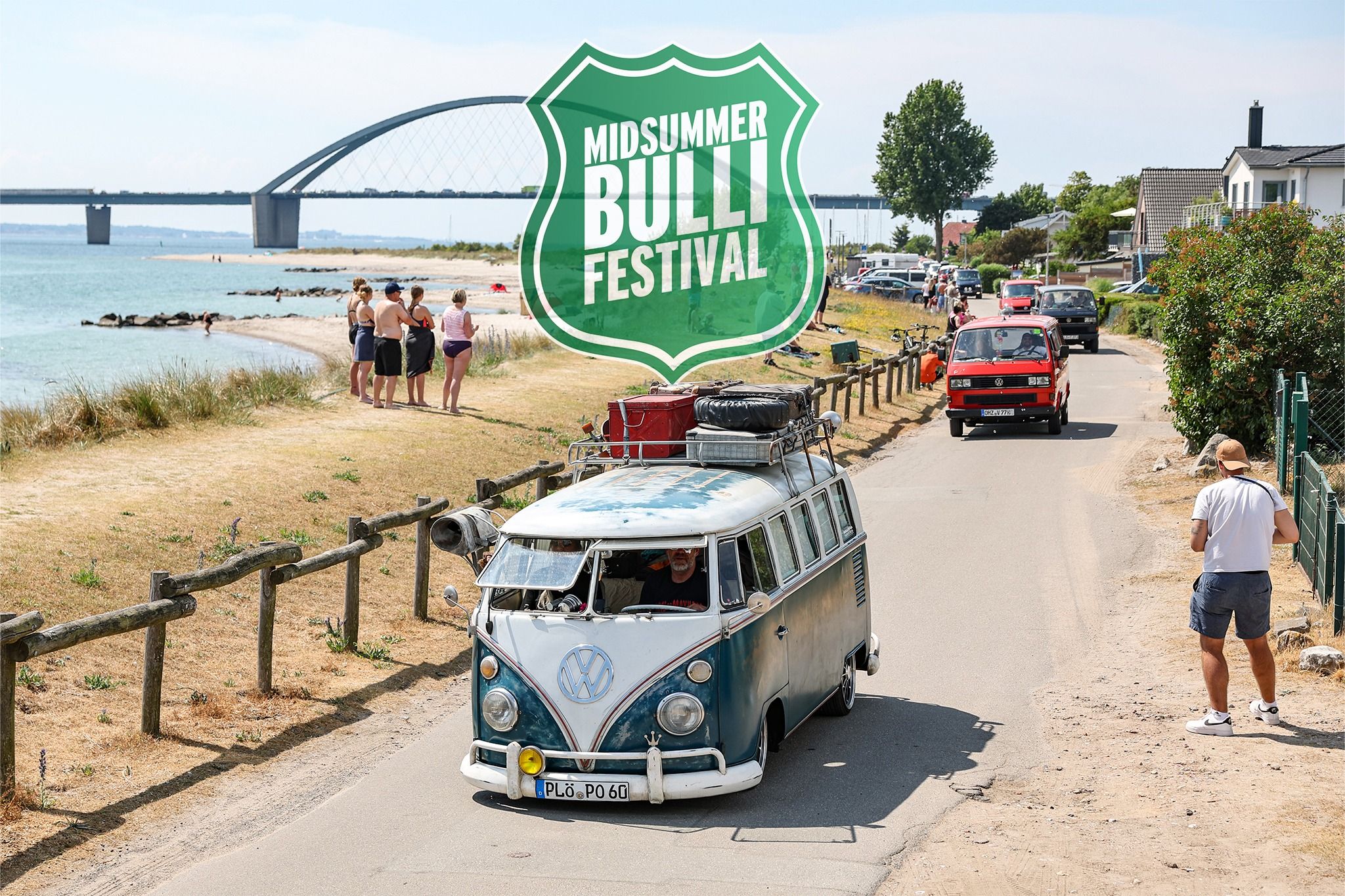 Camping-Fans aufgepasst: Bald findet das 10. Midsummer Bulli Festival auf Fehmarn statt!