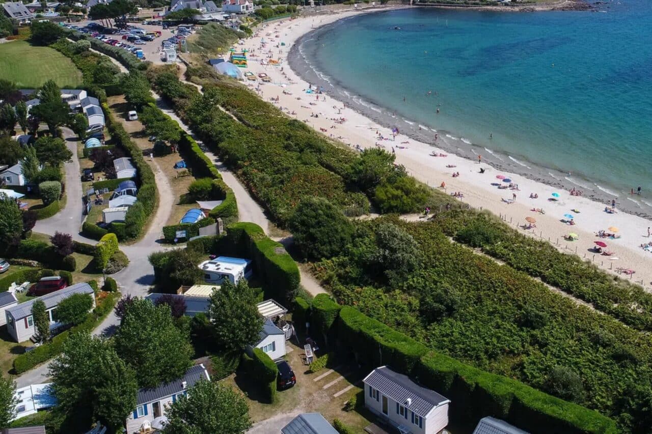 Camping Bretagne Camping De La Plage