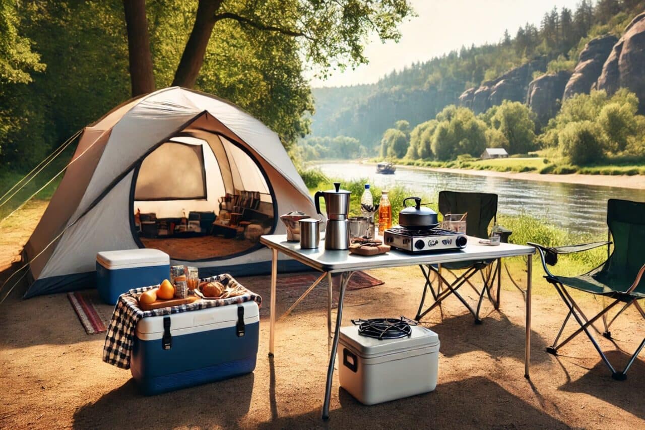 Camping in Sachsen an der Elbe