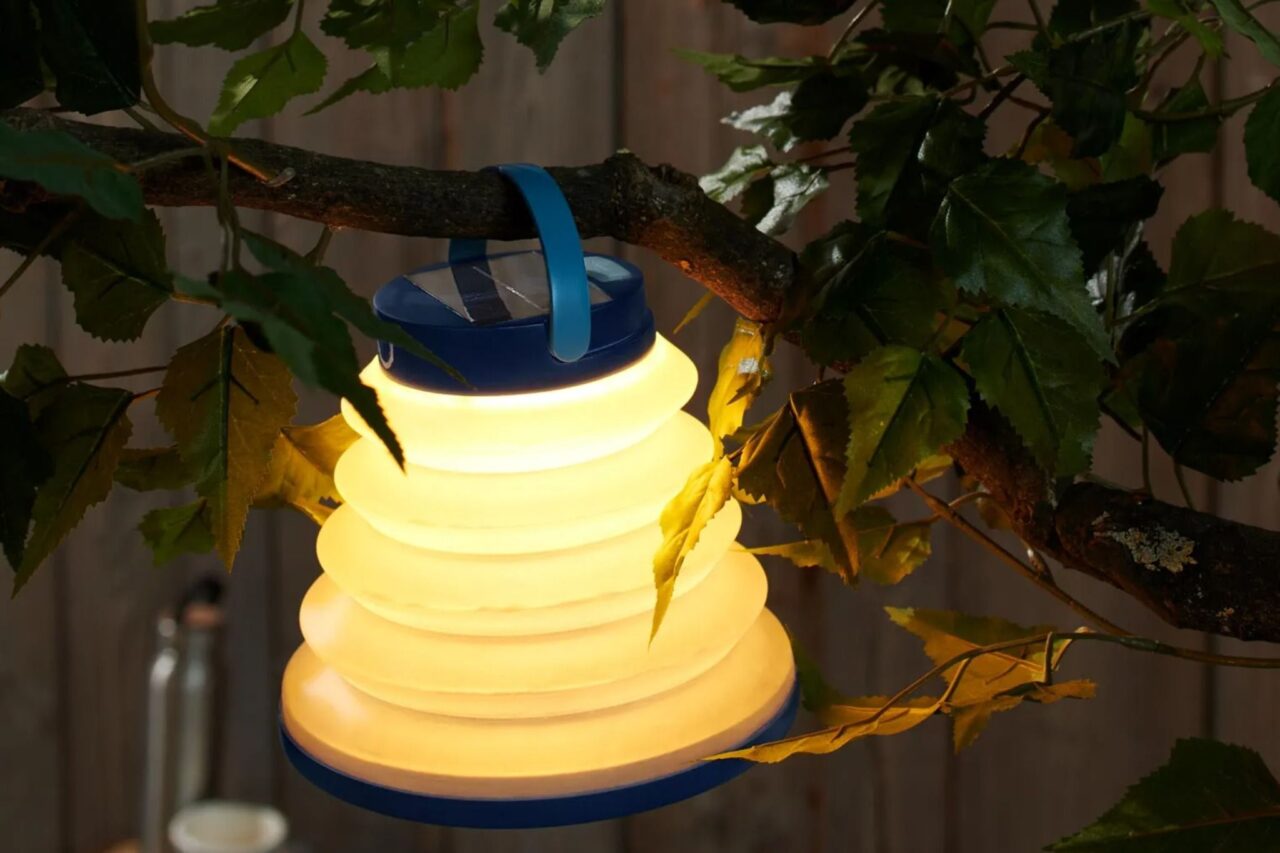 tchibo faltbarer lampion mit usb