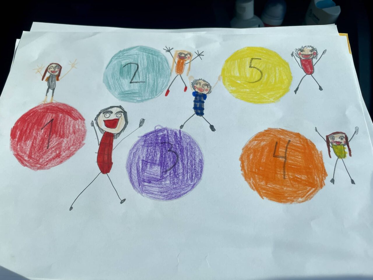 Malen und Ratespiele mit Kindern