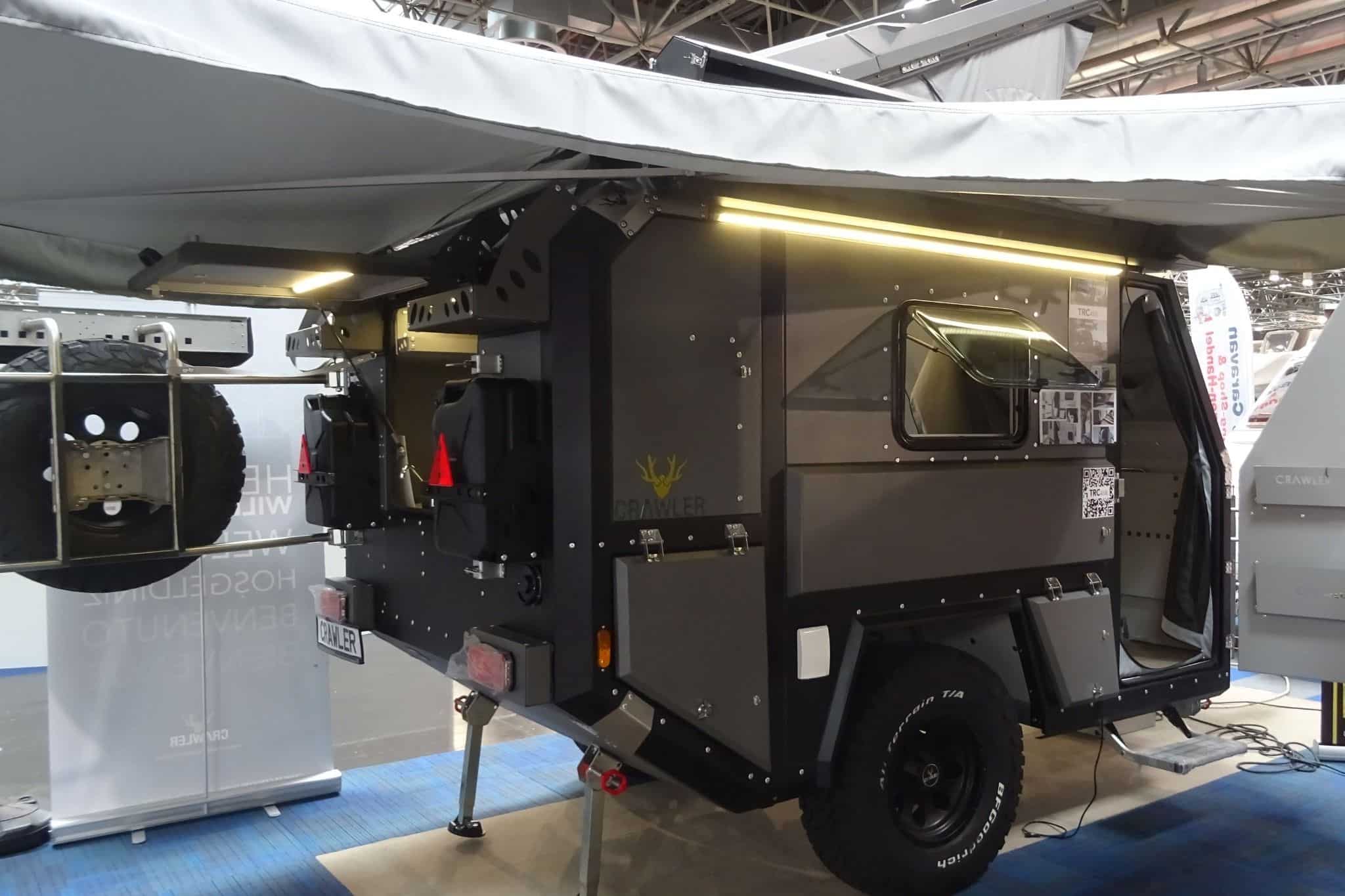 Crawler TRC 458i (2024) – Offroad-Wohnwagen mit Aluminiumkarosserie für 4 Personen