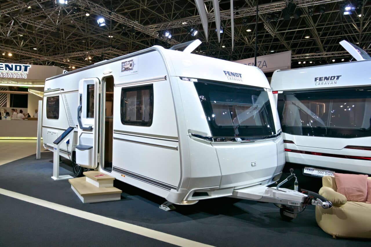 Fendt Diamant 560 GDW Außenansicht vorne Caravan Salon 2024