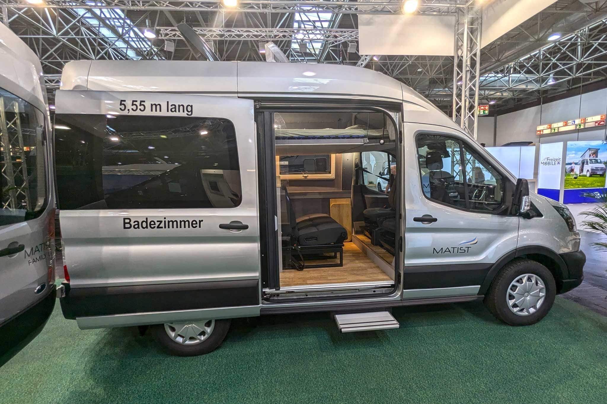 Matist Family L (2024) – Kreativer Ford Transit Camper für bis zu 5 Personen