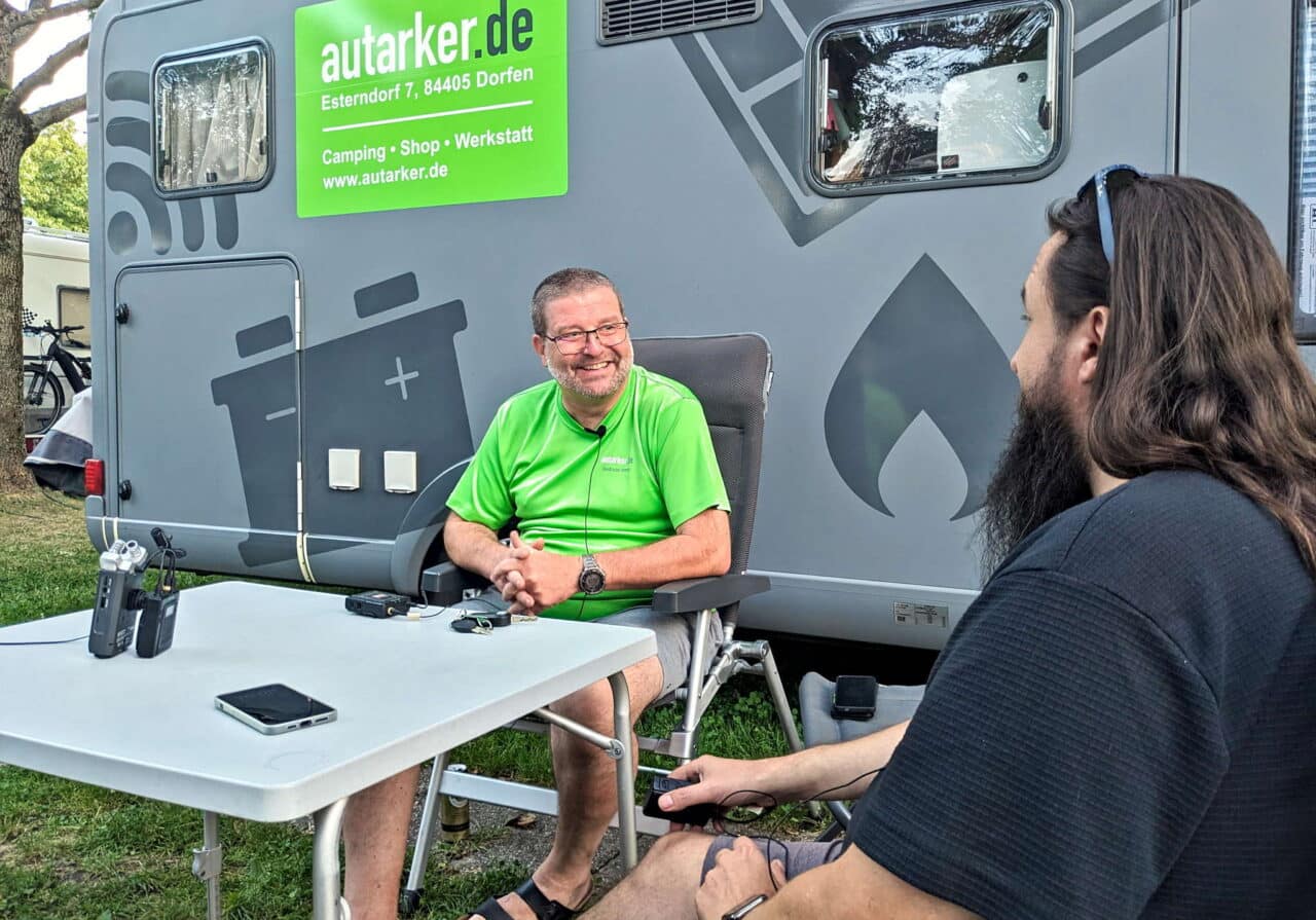Podcast mit Autarker zu Gastankflaschen