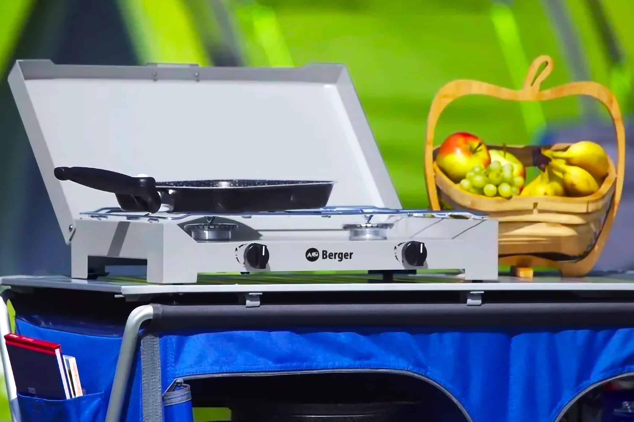 Top-Deal: 2-flammiger Camping-Gaskocher Berger jetzt 41 % günstiger