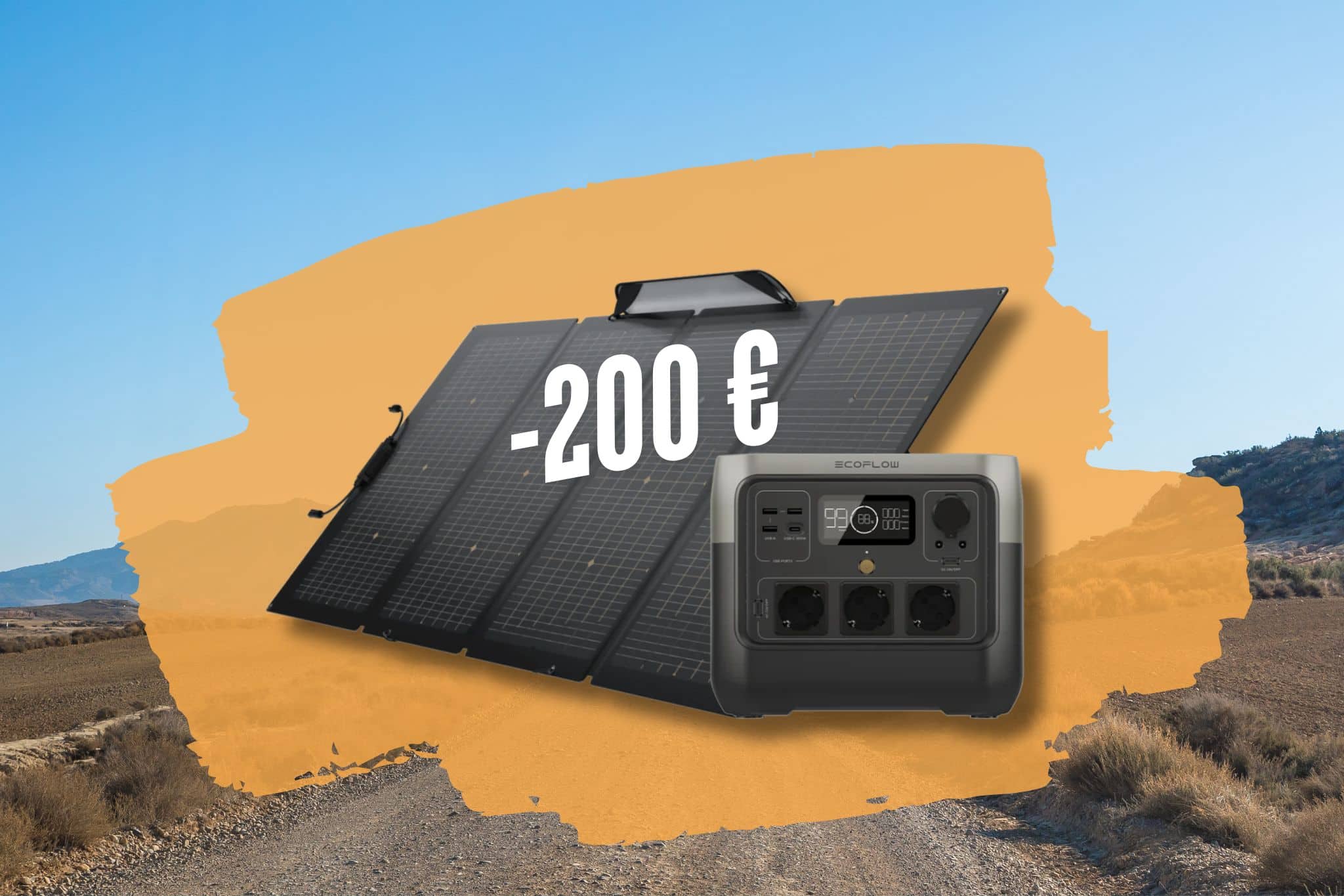 Kompakte Powerstation fürs Camping – jetzt im Sparset mit tragbarem Solarpanel!