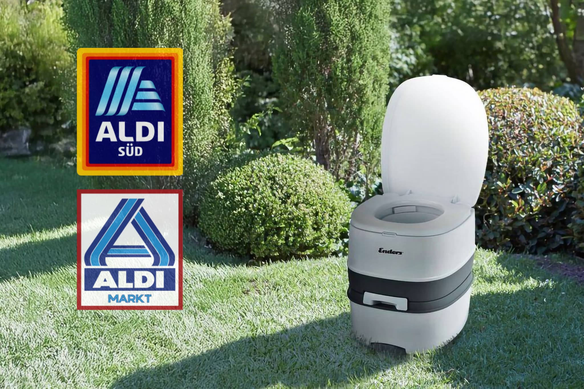 Enders Campingtoilette Supreme: dein mobiles WC jetzt zum ALDI-Sparpreis