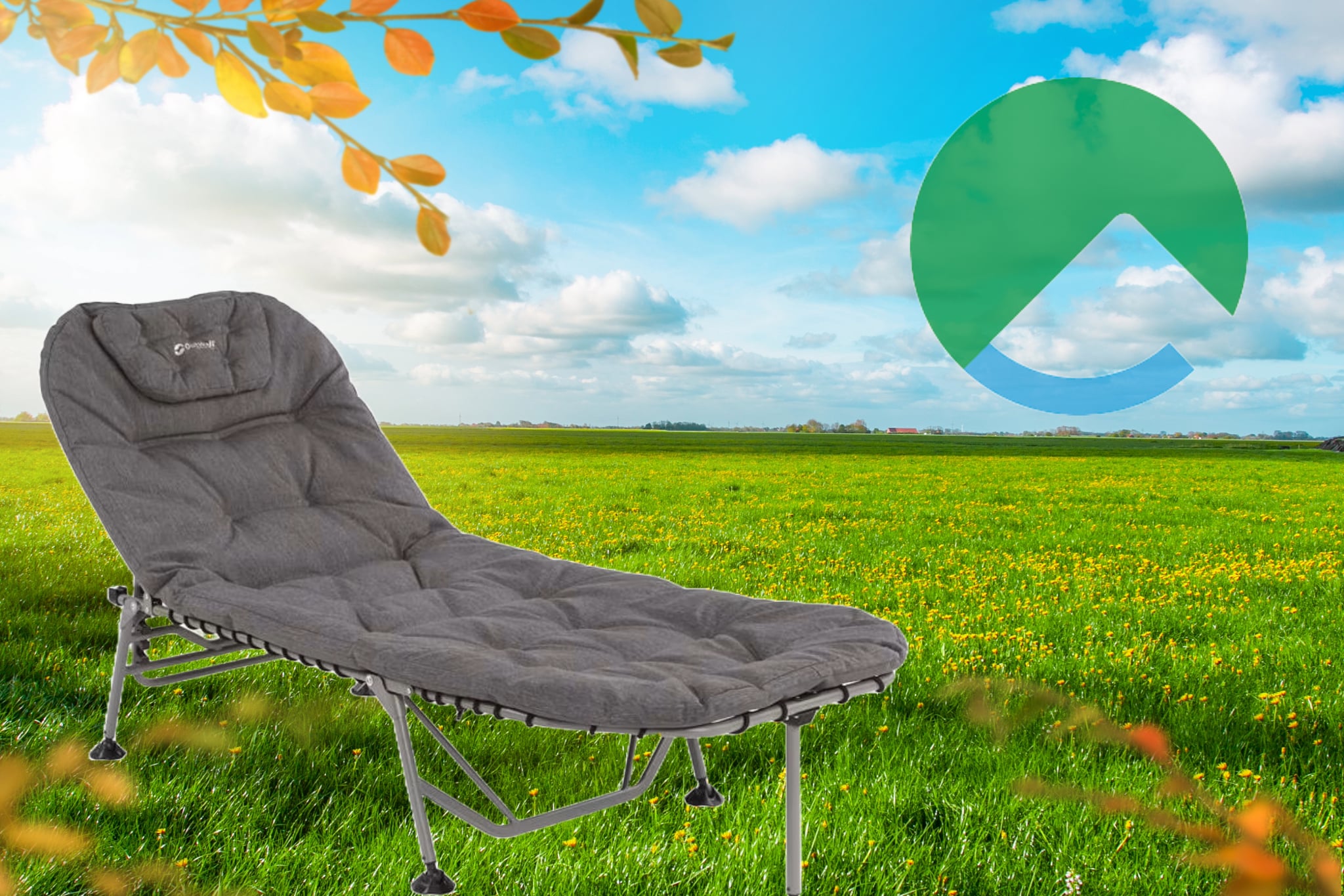 Chillfaktor 100: Gemütliche Campingliege zum Sonderpreis