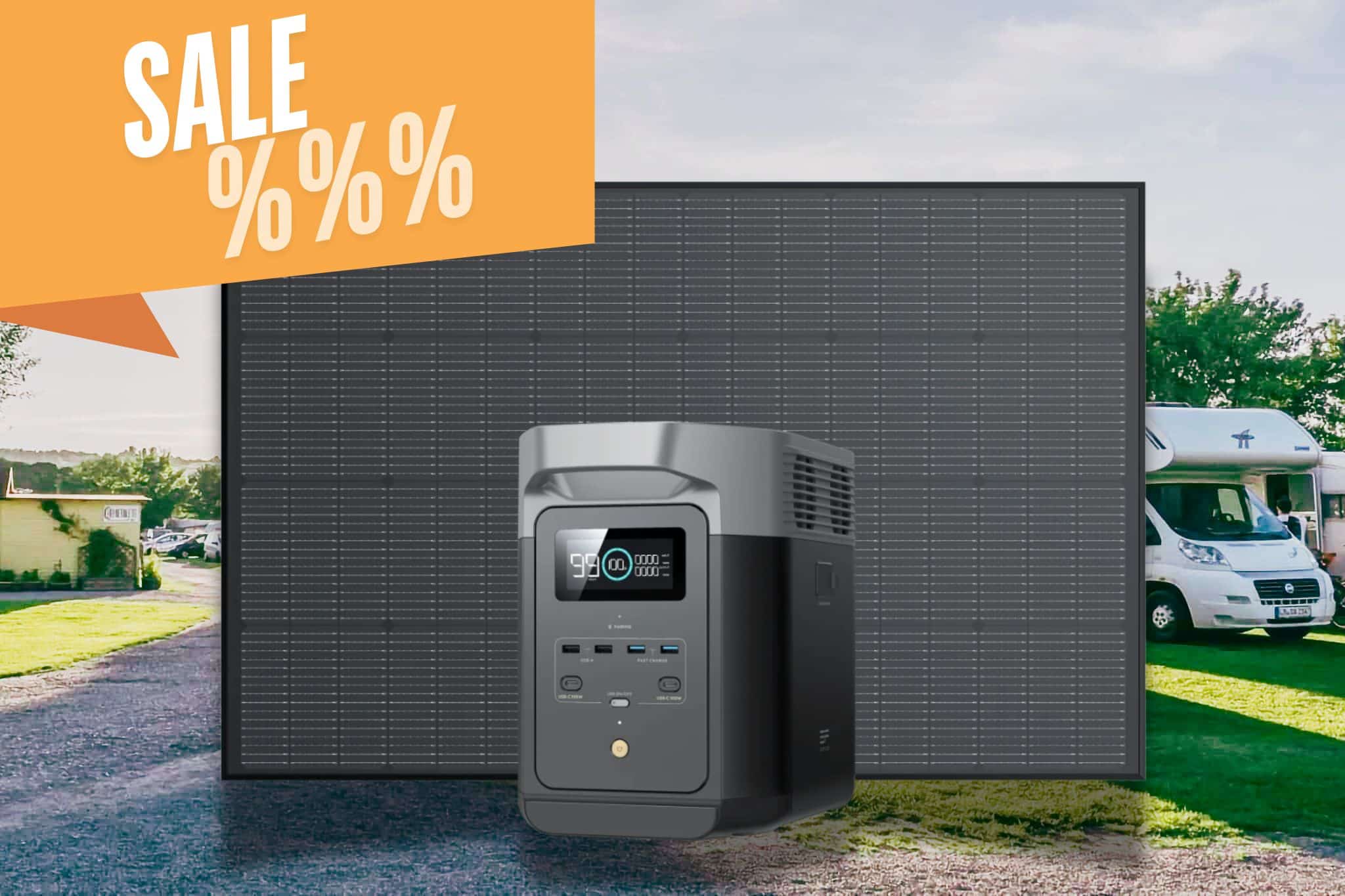 Mehr Energie für weniger Geld: kompakte Camping-Powerstation mit bis zu 240 € Rabatt