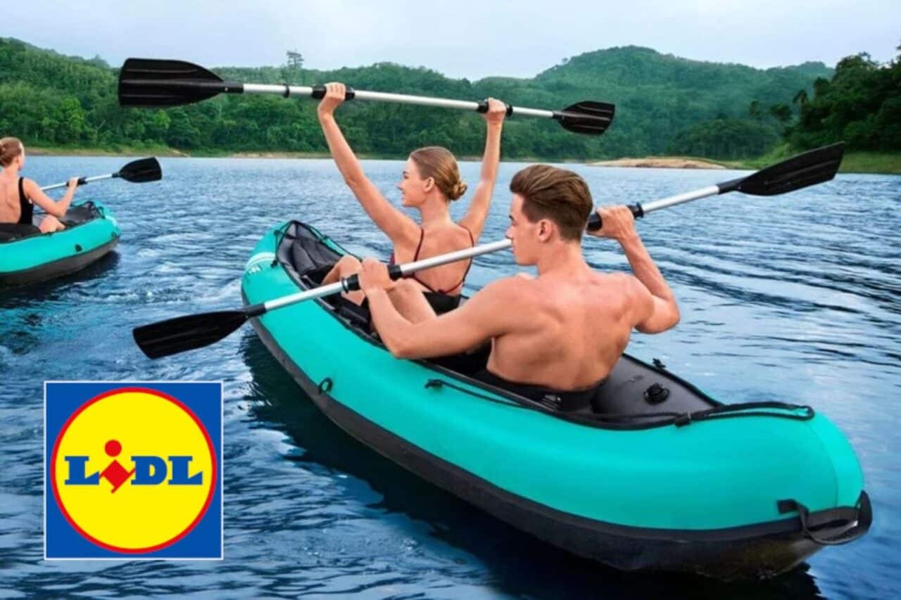 Hydro-Force Kajak-Set „Ventura“ für 2 Personen im Angebot bei LIDL