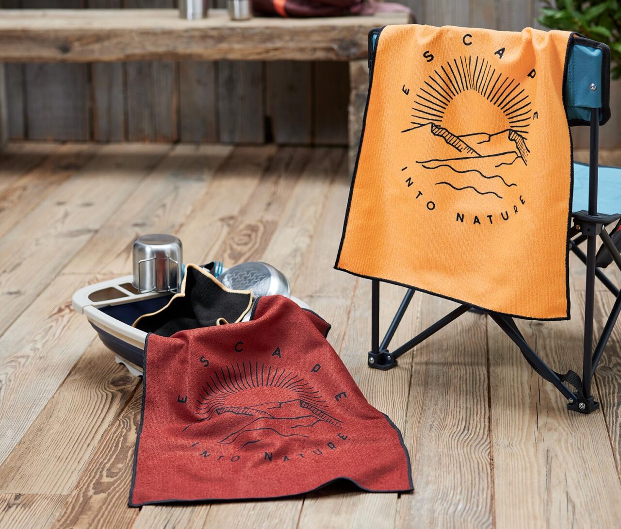 Clevere Küchenhelfer fürs Camping: Nützliche Gadgets zu unschlagbaren Preisen 4 geschirrtuecher tchibo