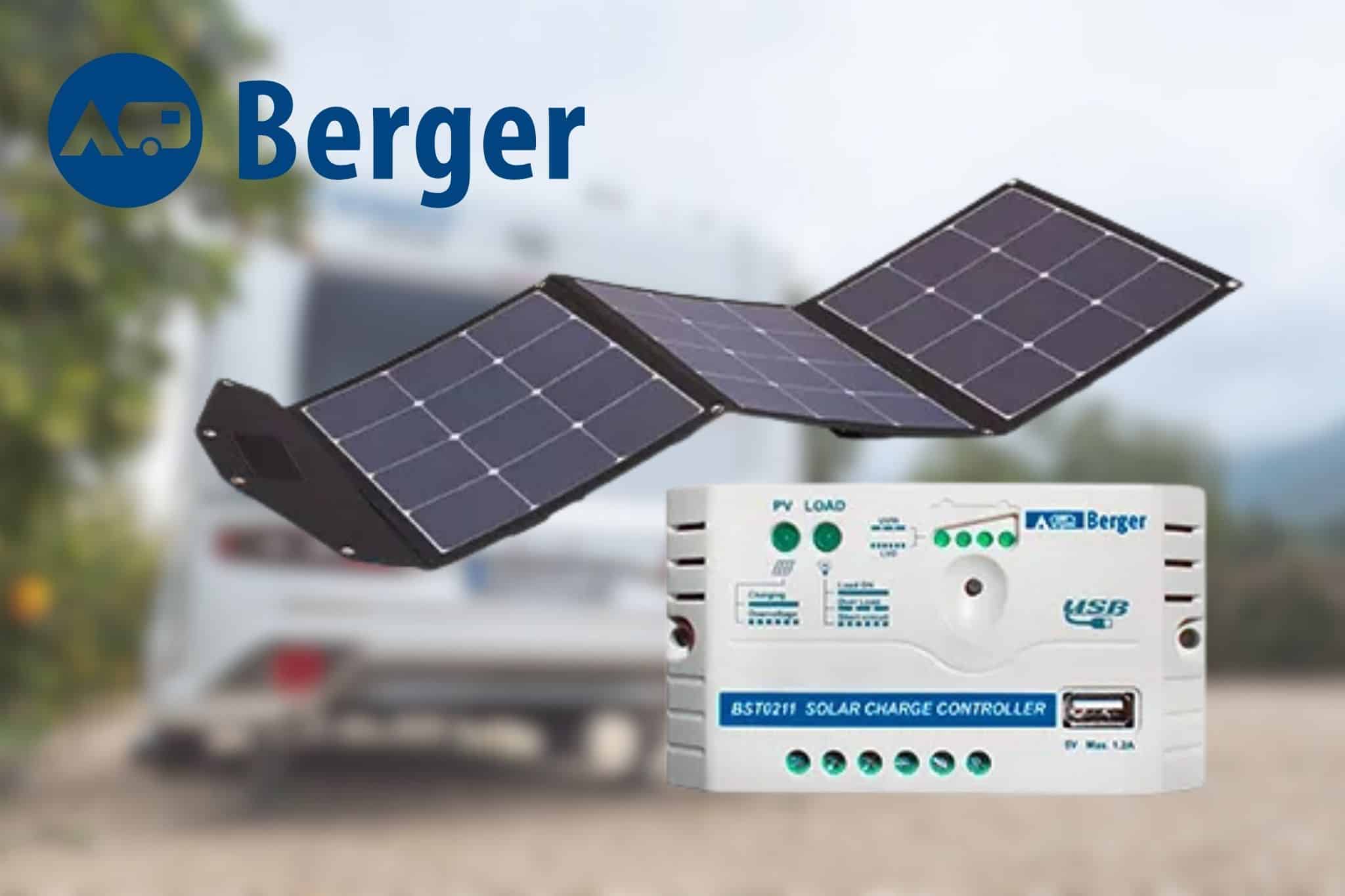 Fritz Berger haut faltbares Solarmodul zum halben Preis raus – Camping unabhängig vom Landstrom