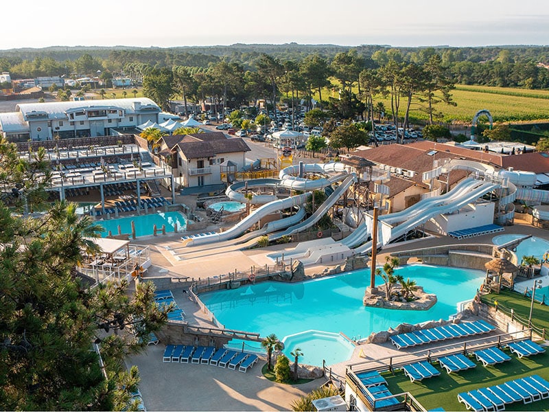 Camping in Frankreich mit Wasserpark - Camping Le Vieux Port Resort & Spa