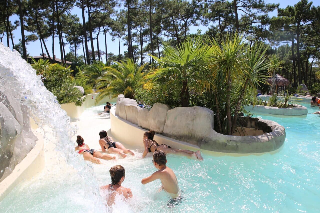 Wasserpark im Camping & Spa Airotel L'Océan in  Frankreich